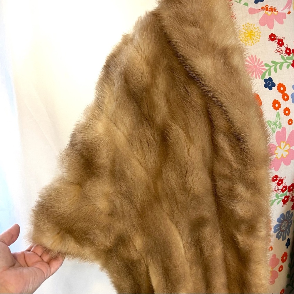 Vintage Halle Bros. Fur Wrap - Picture 5 of 9
